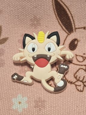 3/$10 Meowth Croc Charm
